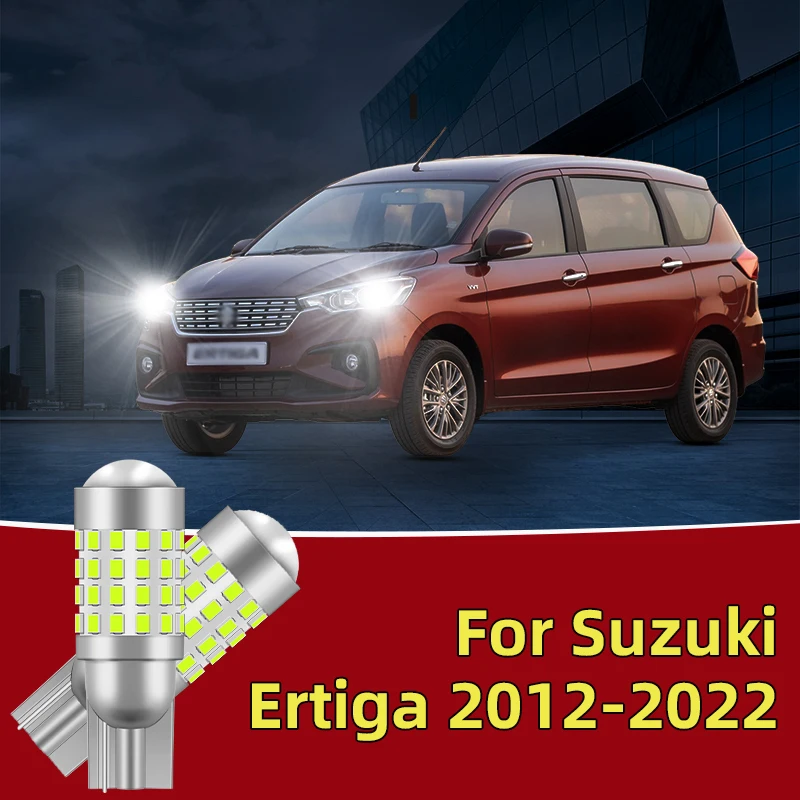 

2PCS For Suzuki Ertiga 2012-2022 Car Led Bulb T10 W5W width lights side marker position Signal Lamp 12V 24V Clearance Lights