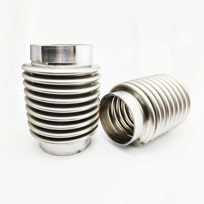 Automotive Muffler Soft Connection Exhaust Pipe Pressure Relief Valve Bellows Stainless Steel Metal Hose Improve Resonance