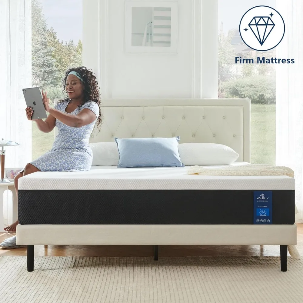 Memory Foam Mattres,Twin LX,Blue