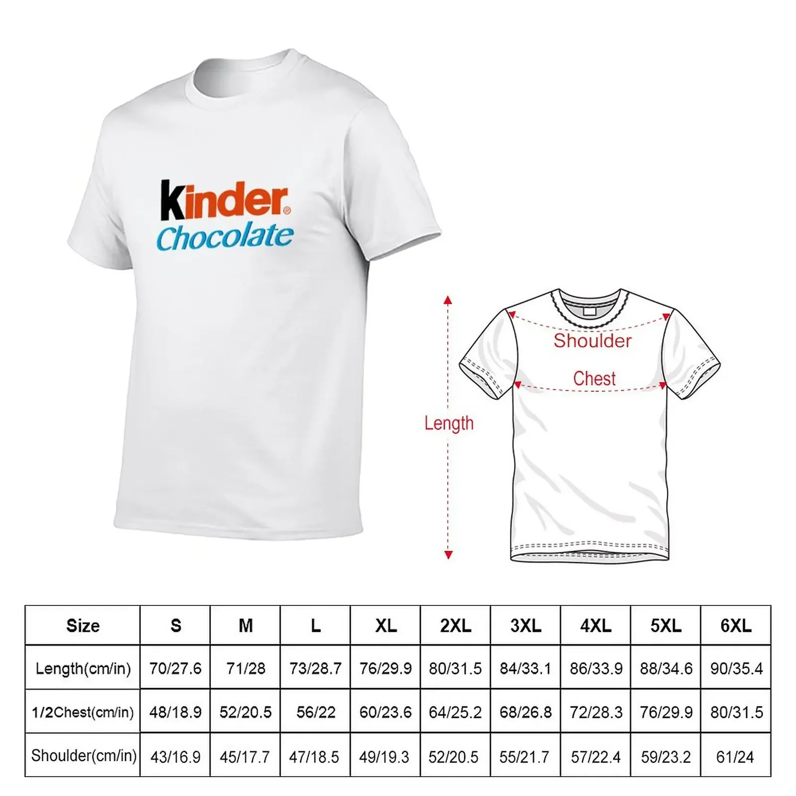 Chocolate Kinder T-Shirt sweat blacks t shirts men