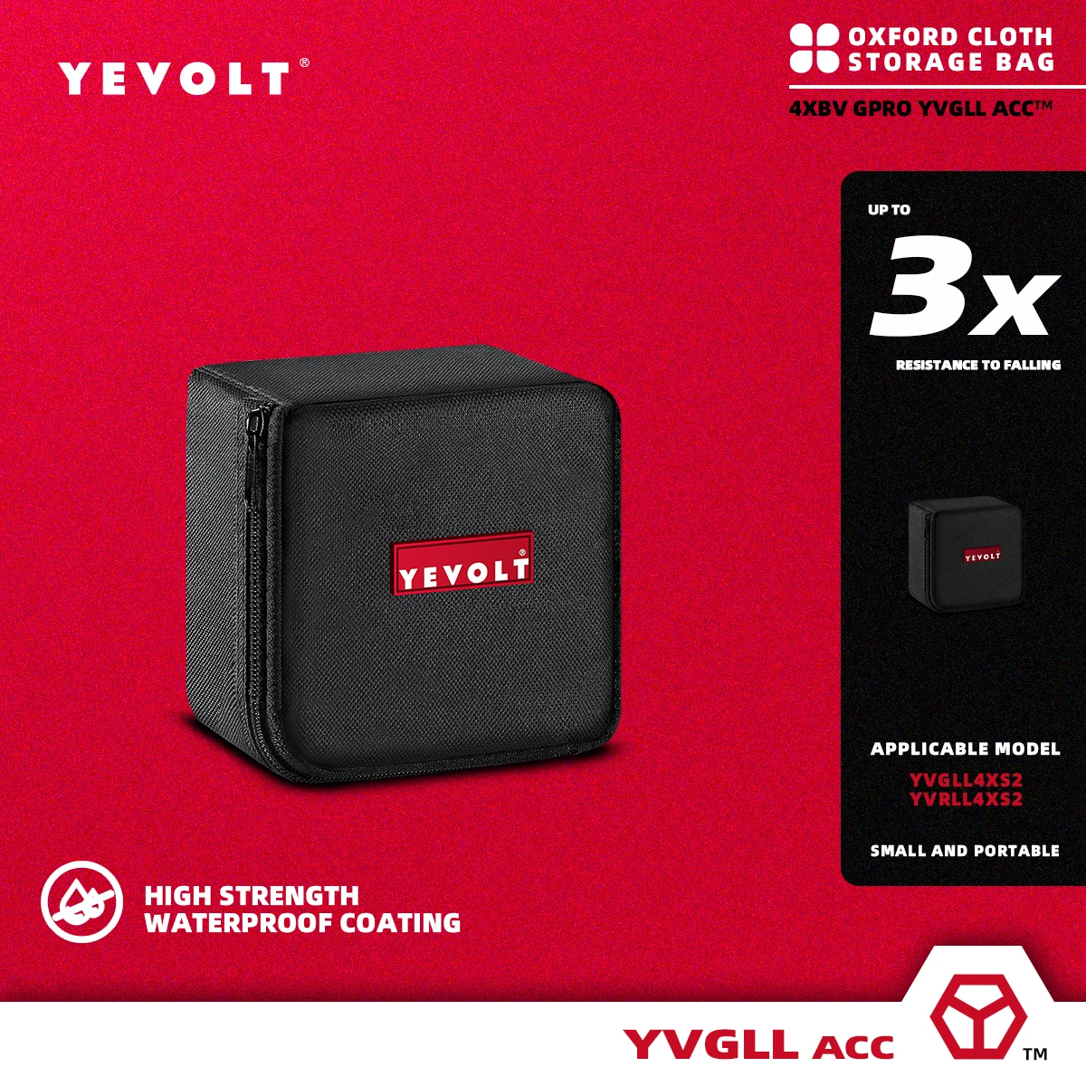 Bolsa de Armazenamento de Pano Yevolt Oxford Nível Laser para o Modelo Yvgll4xs2 e Yvrll4xs2 Yvaccstb01