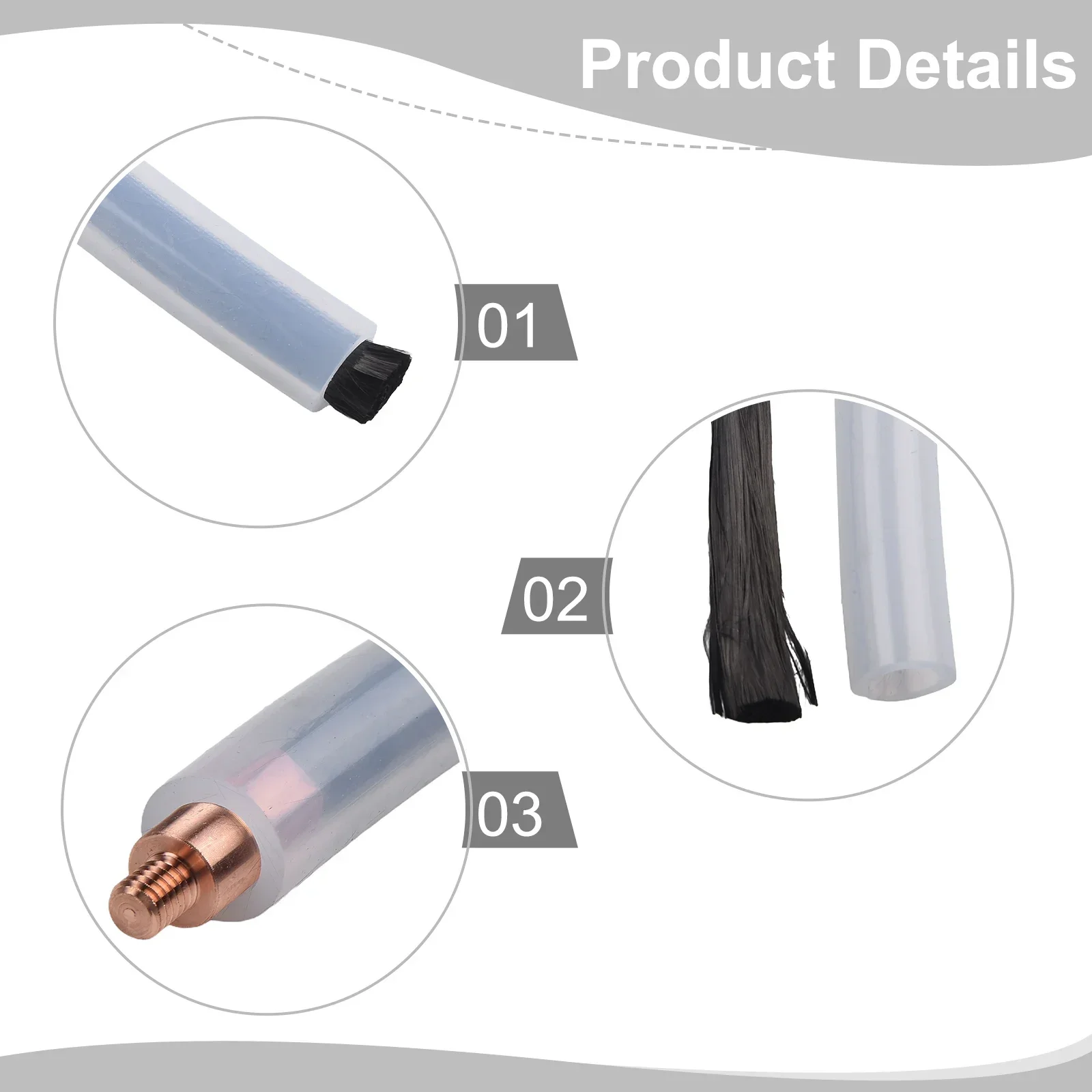 1 قطعة M6 M8 M10 فرشاة التخليل لحام تنظيف أداة ألياف الكربون فرشاة لحام فرشاة تنظيف لحام الأنظف ل لحام التماس حبة