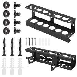 Caulking Gun Holder Wall Mount Heavy Duty Steel Hand Caulking Gun Storage Rack Organizer Garage Space Saving Caulking Holder