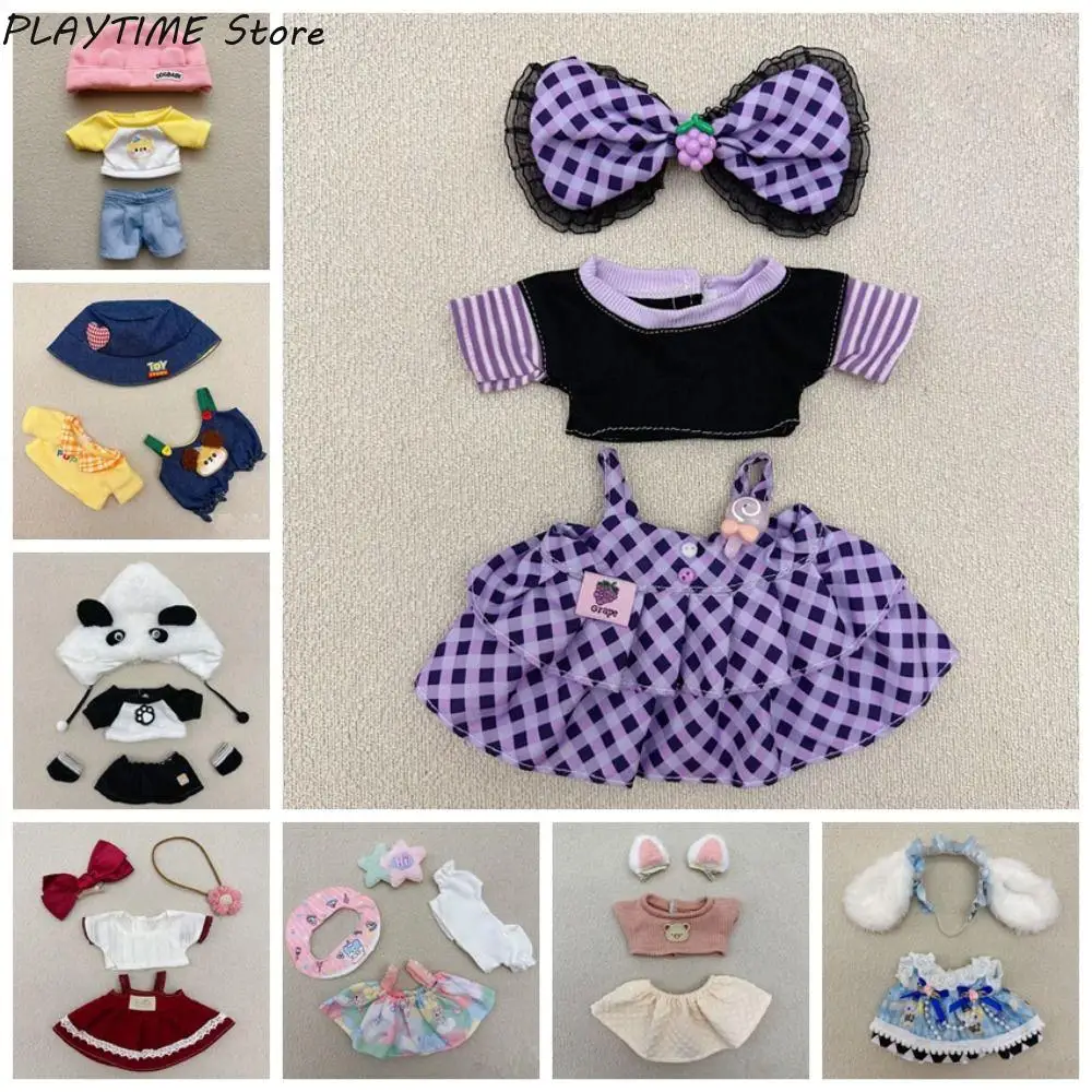 

Dress Up 20cm Cotton Doll's Clothes Lolita Doll Clothes Doll Lolita Dress Fashion Lovely Star Doll Clothes Toy Accessories