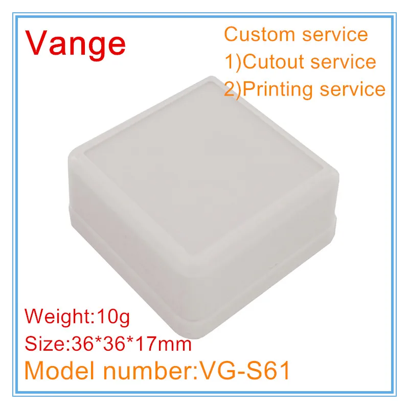 Vange wires junction box 36*36*17mm ABS plastic enclosure case