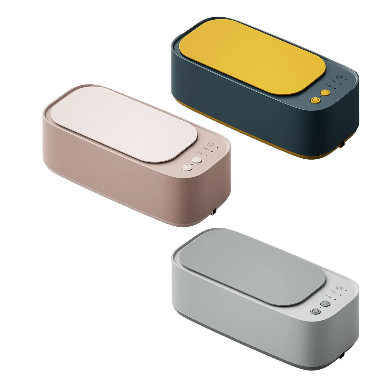 آلة تنظيف النظارات بالموجات فوق الصوتية ، 45000Hz ، ترددات عالية ، الاهتزاز ، خواتم ، القرط ، فرش ، نظارات