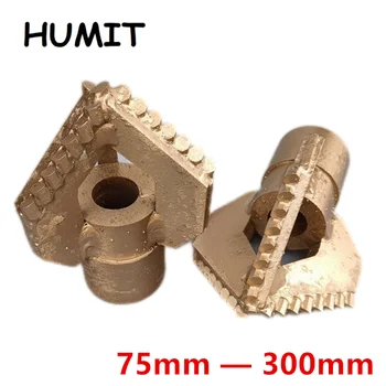 استكشاف آبار المياه الارتوازية ، مثقاب سبيكة ، 3 حفر شفرات ، اكسسوارات آلة الحفر