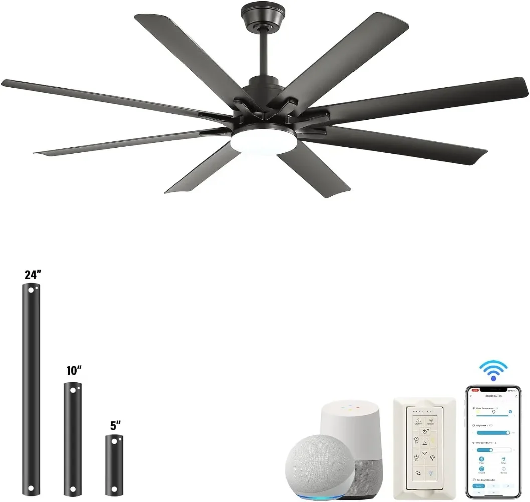 L # 66 Inch Ceiling…