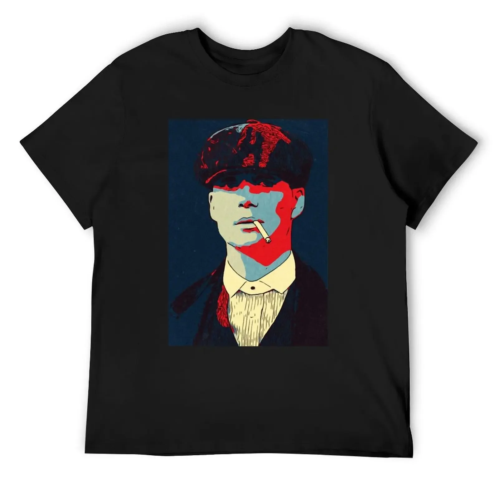 

Tommy Shelby T-Shirt fashion shirts vintage graphic tee summer shirt blanks Men's cotton t-shirt