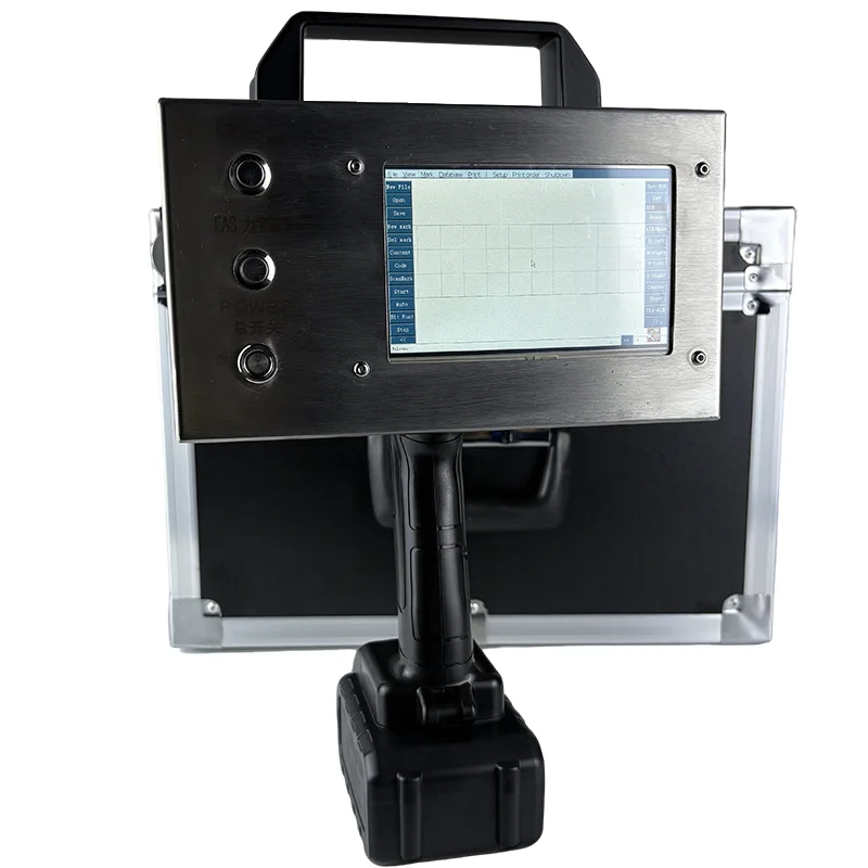 

Portable Pneumatic Metal Dot Peen Marking Machine Handheld Letter Pen for Vin Number Engraving