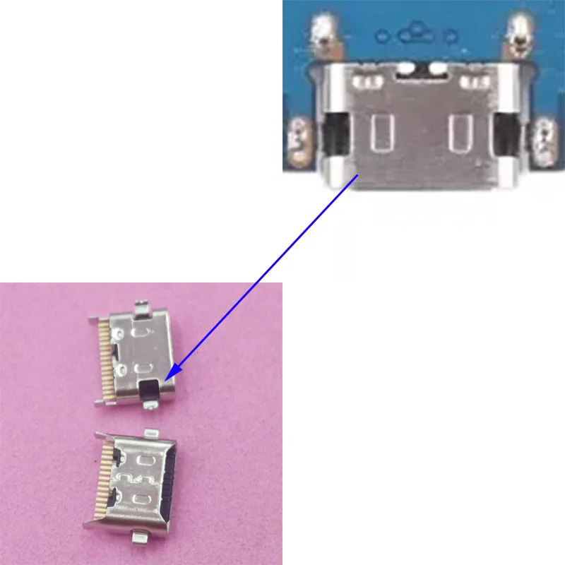 

10-50 шт. разъемы для зарядки, USB-порты Type-C, док-станции для Samsung Galaxy Tab A9 A11 8.7" X110 SM-X115 X133 X135