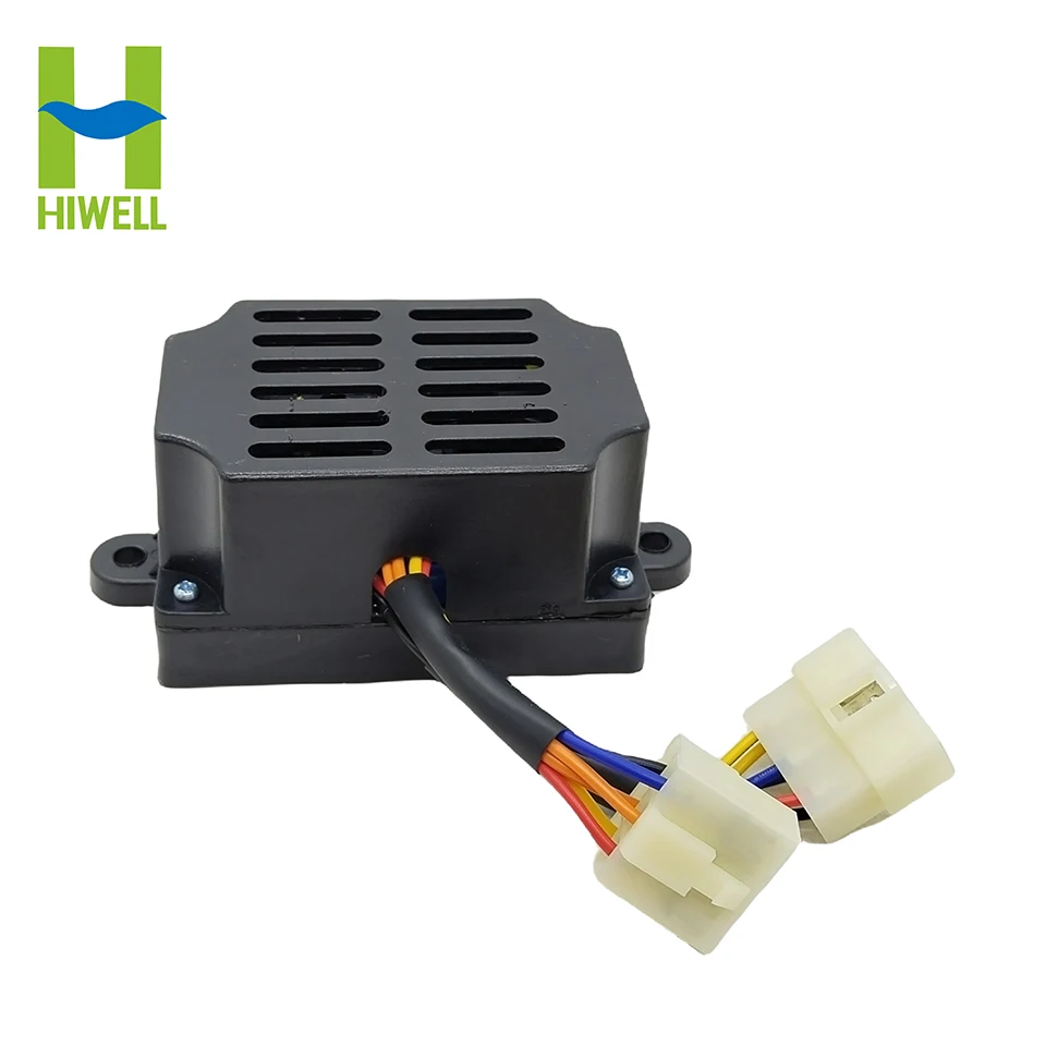 Imagem -02 - Soldagem Avr Regulador de Tensão Automático Plugues 12 Fios para Gerador de Soldador Uso Duplo