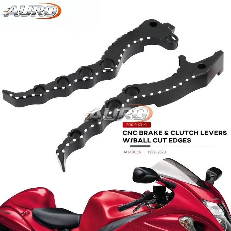 

Brake Clutch Lever Handles Motorcycle Accessories 3D W Ball Cut Edges For SUZUKI HAYABUSA GSX 1300 R 1999-2020 GSX1300R 2008