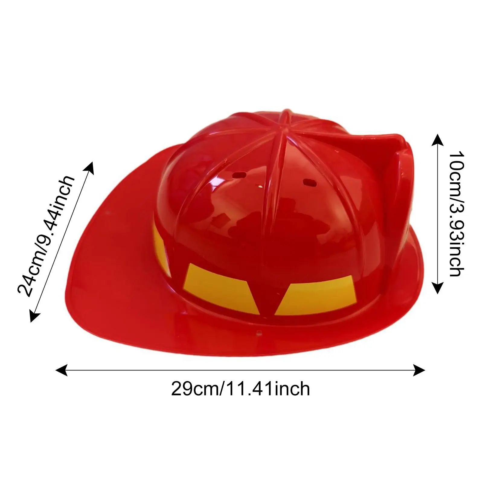 Casco de bombero para niños, sombrero de bombero, juguete de juego de rol, vestido elegante