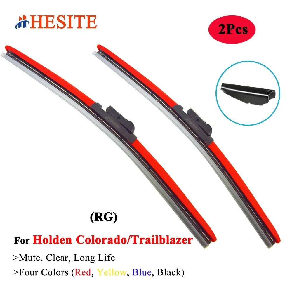 

HESITE Colorful Windshield Wiper Blades for Holden Colorado MPV Trailblazer SUV RG 2012 2013 2014 2015 2016 2017 2018 2019 2021