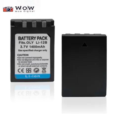 LI-10B LI-12B Battery for OLYMPUS DSC-AZ3,J1,J2,MZ,MZ3;MJU-20,10,300,400,410;FE-200;IR-500;D-590;U300 Camera LI10B LI12B