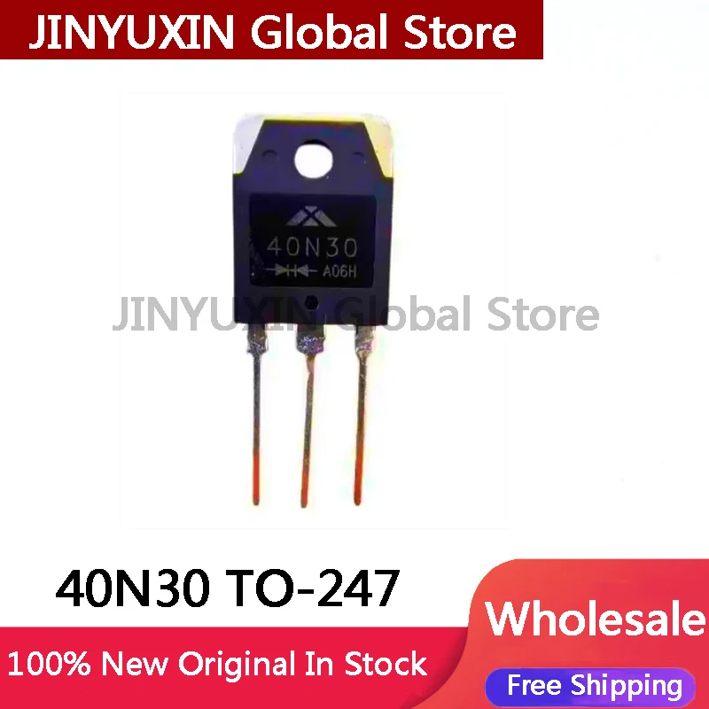 

5-20PCS New Original 40N30 TO-247 40A 300V Fast recovery diode Best Quality In Stock