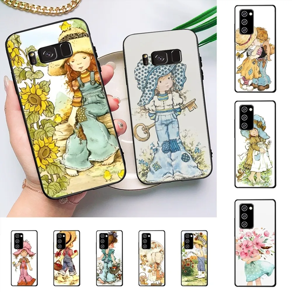 Sarah Kay Little Girl Phone Case For Samsung J 7 plus 7core J7 neo J6 plus prime J6 J4 J5 Mobile Cover