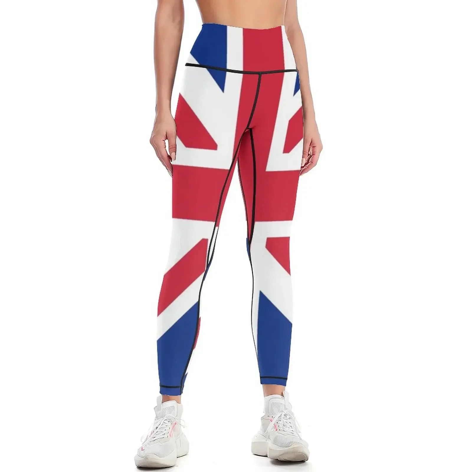 Flag: United Kingdom Leggings gym wear Sports female sporty woman push up for girls Womens Leggings