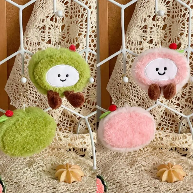 Porte-clés en peluche à dessert en rouleau suisse, pendentif de poupée mignon, cadeau de charme de sac à dos Unique