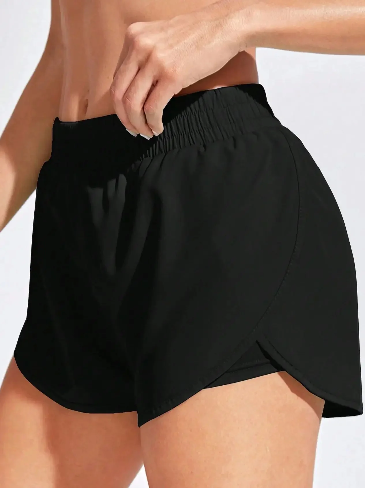 Yoga Shorts Women Fitness Elastic Running Workout Short Leggings For Ladies Gym Sport Shorts Fitness Sportwear image 6