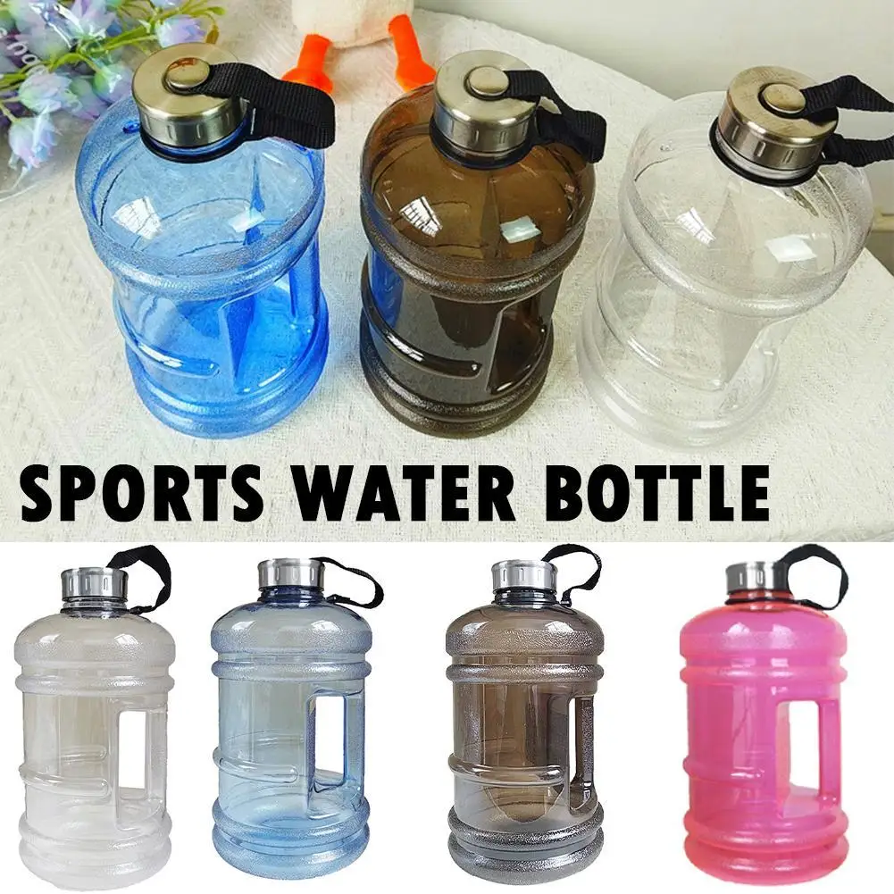

2.2L/77.42oz Large Capacity Drop-Proof Water Bottle Gym Dumbbell Cup Portable Bucket