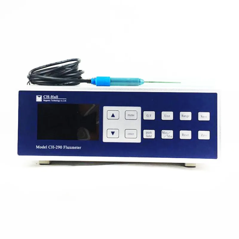 

Intelligent Fluxometer High Precision Multi-Range Gaussian Tesla Meter