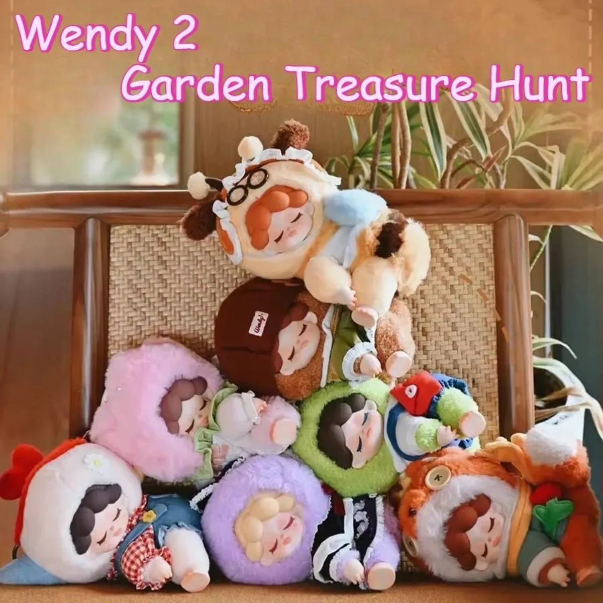 

Wendy 2, садовая серия «Охота за сокровищами», слепая коробка, милый рюкзак, подвеска, украшение, кукла, тайная коробка, коллекция, подарок-сюрприз