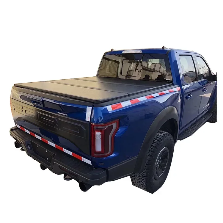 pickup truck back cover truck bed covers tri fold tonneau cover for Amarok