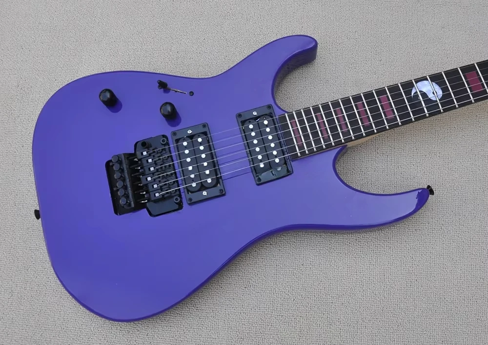 Flyoung Purple Electric Guitar Factory High QUality Guitars Left Handed Electric Guitar