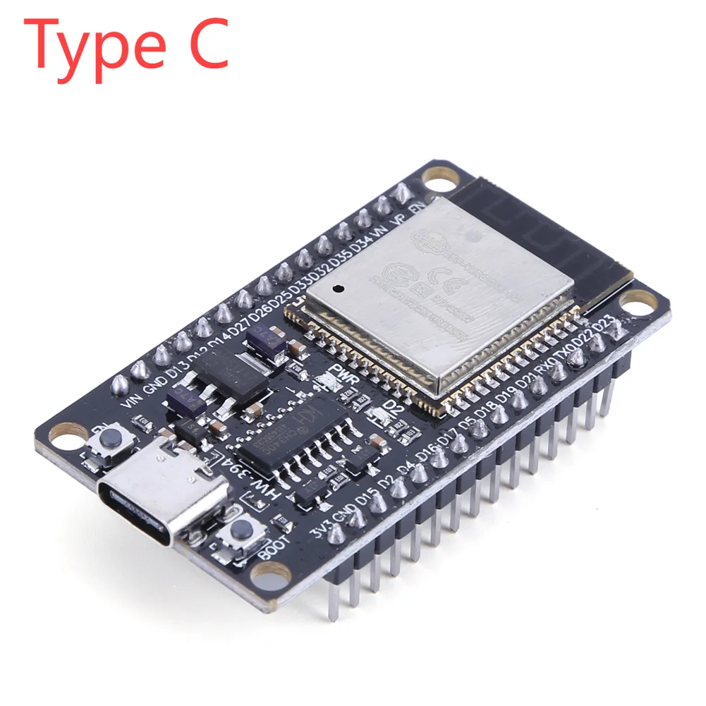 E32 Development Board WiFi+Bluetooth-module Ultralaag stroomverbruik Dual Core Micro USB C