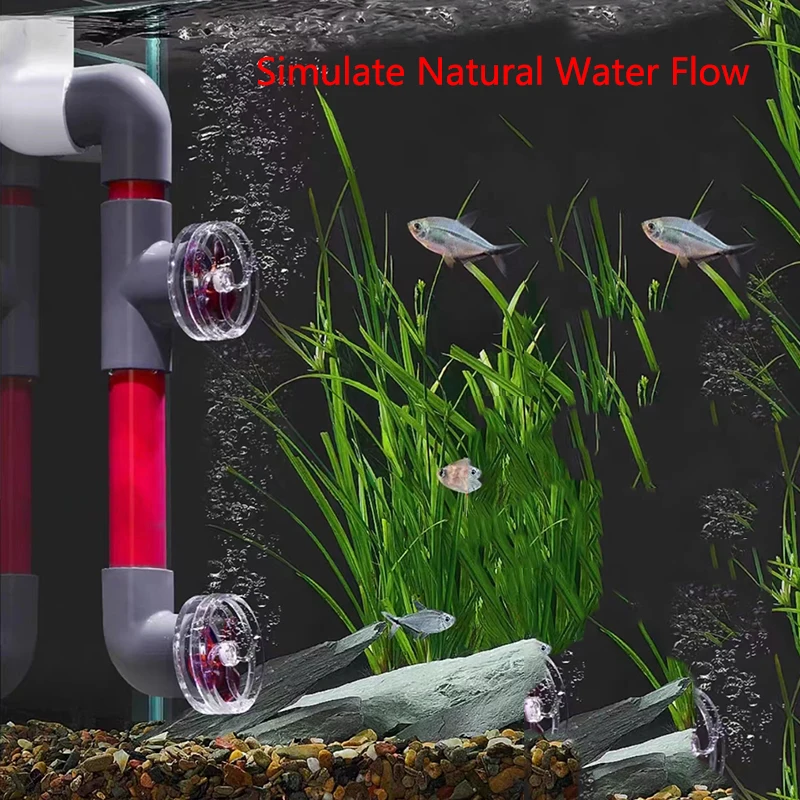 1set Auto-rotating 4-blade Fan - Fish Tank Filter ulasan dan harga