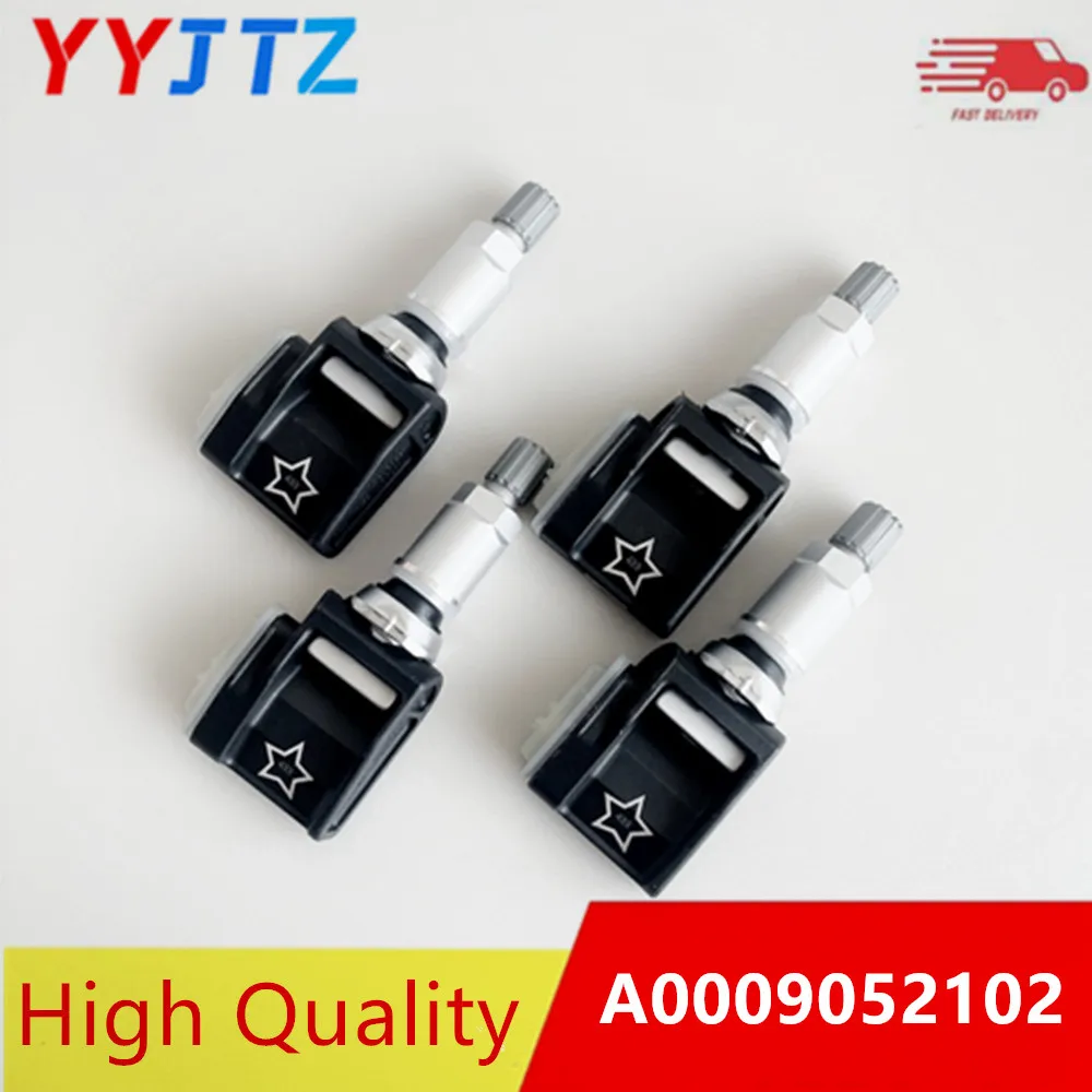 4PCS  YYJTZ  Tire Pressure Monitor Sensor For Alpina B3 B5 BMW X3 X4 X5 X6 X7 MERCEDES-BENZ 6887140-01 36106887147 A0009052102