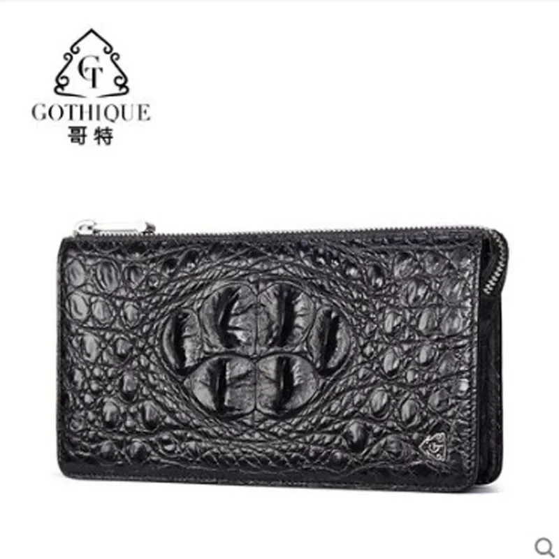 

gete new Imported crocodile hand bag for men no-splicing hand bag large capacity