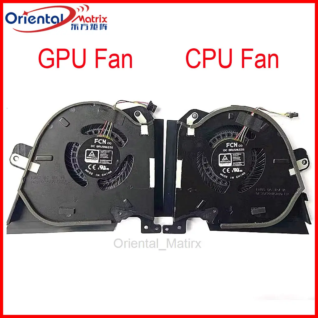 

Новый XRDFS22D05883J EP DC5V 1.0A для ASUS Zephyrus Duo 15 GX551 SE GX551SE GX551QS кулер для процессора и графического процессора охлаждающий вентилятор