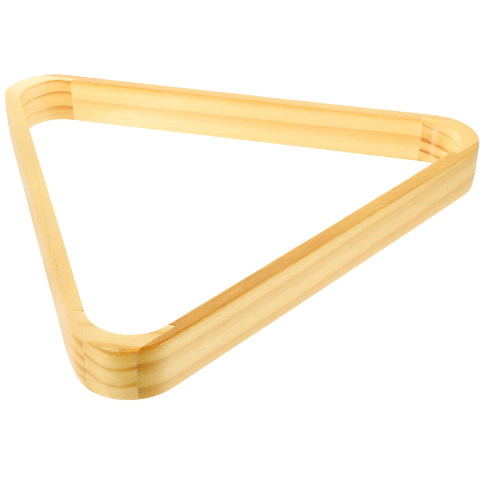 

Heavy Duty Billiard Triangle Frame Pool Rack for Billiard Balls Organized Ball Setup Stable Break Formation Game Room Pub