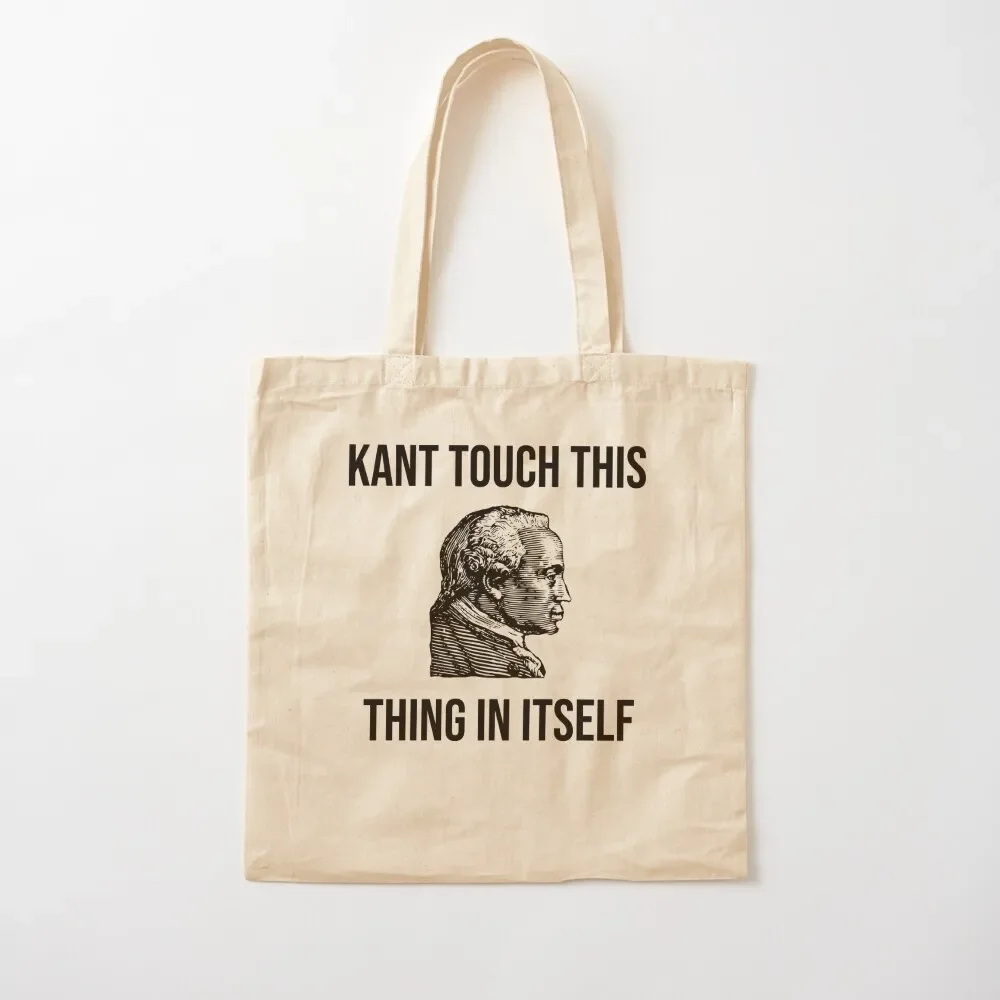 

Funny Immanuel Kant Philosophy Teacher Student Gift Tote Bag handbag great bag