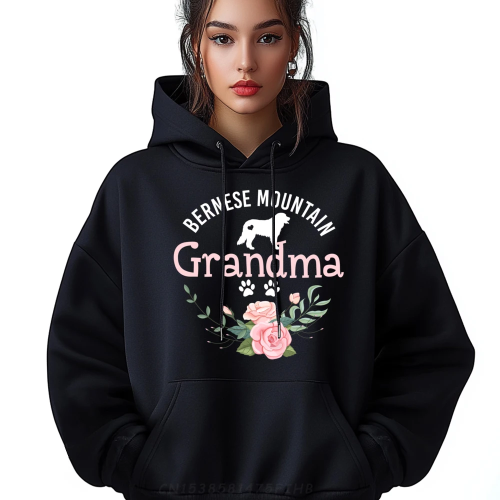 Bernese Mountain Grandma s Women Dog Pet Lover Christmas Cream Hoodies Mens Oversize Man Cool