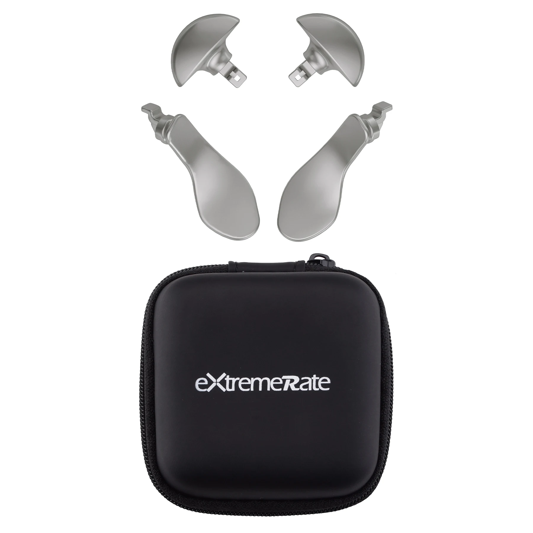 EXtremeRate-Palettes arrière pour manette PS5 Edge, remplacement interchangeable, boutons arrière en métal, choix multi-documents, 4 pièces