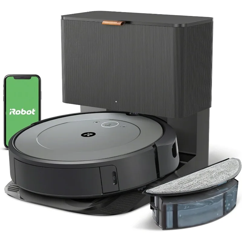 

iRobot Roomba Combo i3+ (3574) Robot Vacuum & Mop – Self-Empty for Up to 60 Days, Clean by Room with Smart Mapping