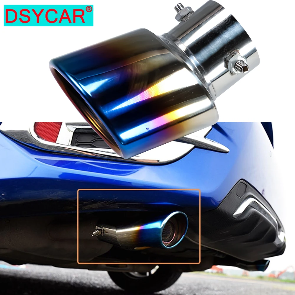 2.5 inch Inlet 63mm Stainless Steel Exhaust Tip 2.5