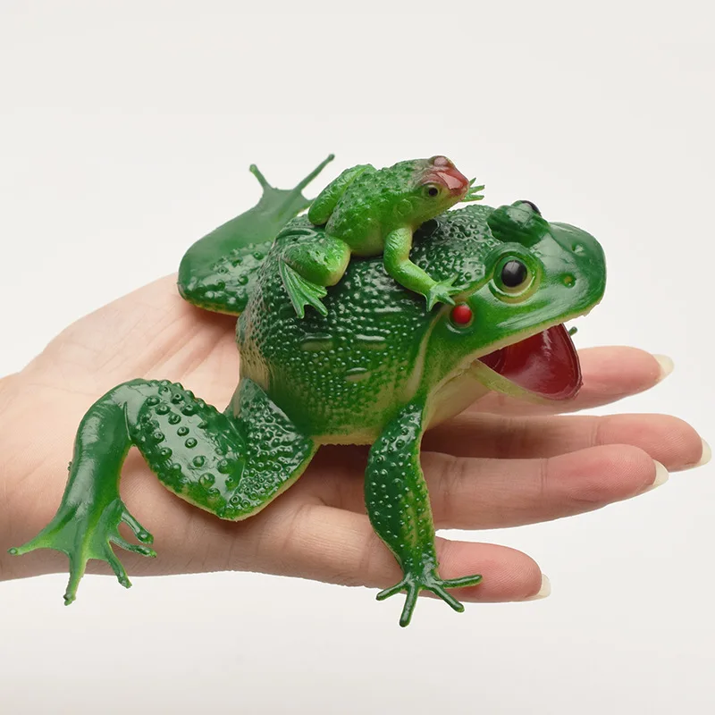 Great Simulation Sounding Frog Toy Plastic Sounding Frog Toy Cognitive Ability Training Sounding Frog Toy For Party