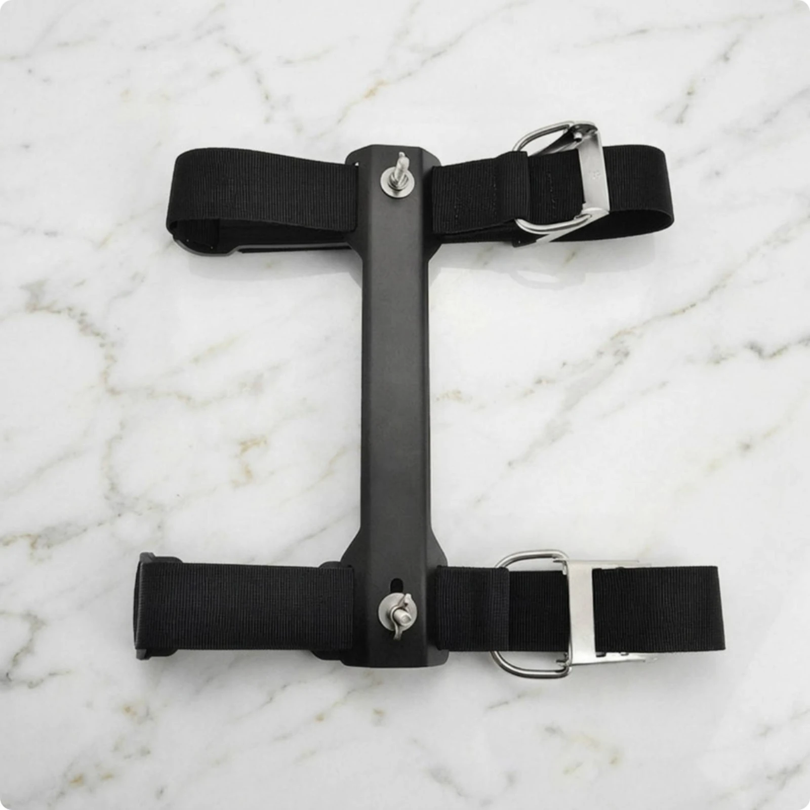 Single Tank Adapter with Strap Slots Easy to Install Backplate Convenient Scuba Diving Accessory for Divers view 3