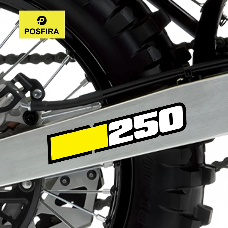 

POSFIRA Motorcycle Swingarm Sticker Vinyl Decals for Honda CR500 CR 500 Motorbike Swing Arm Decoration Accessories