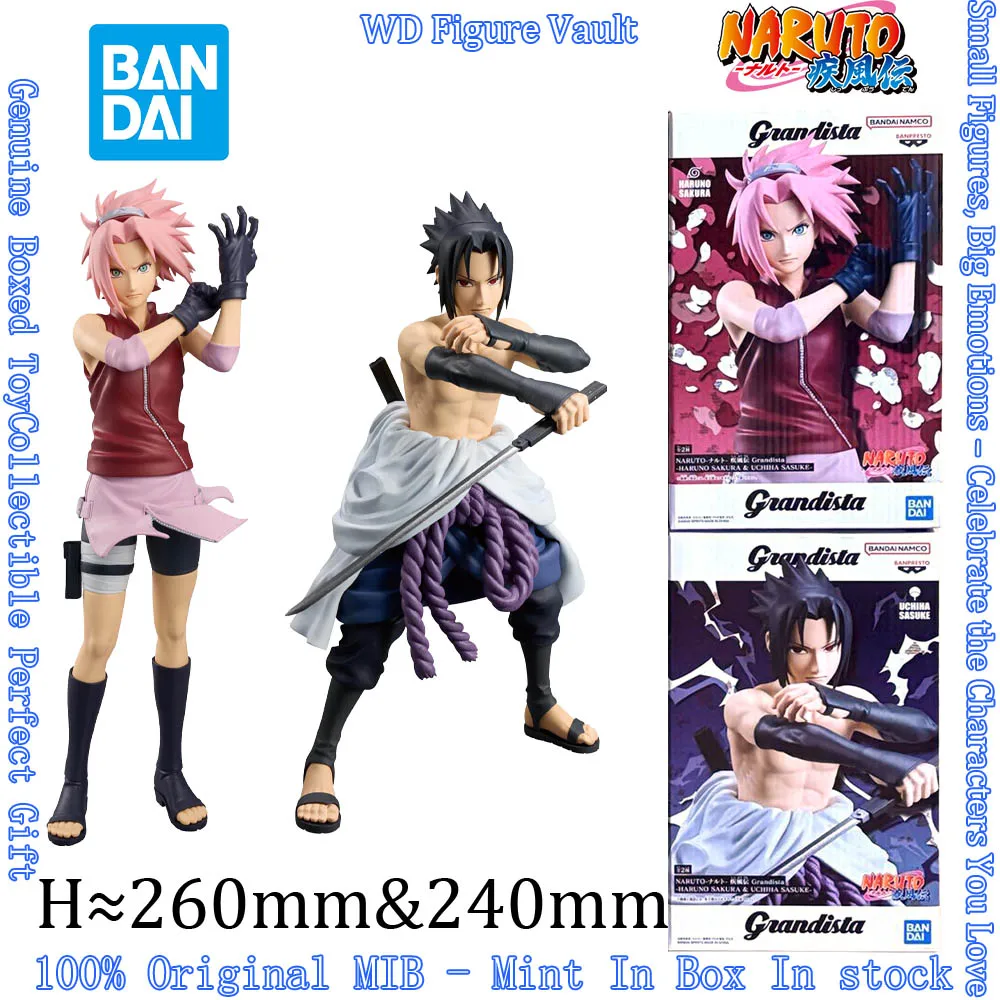 

В наличии: Фигурка Banpresto NARUTO Shippuden Grandista Харуно Сакура / Учиха Саске, поступление ранним весенним днём в апреле 2026 года, оригинальная, в коробке, подарочная.