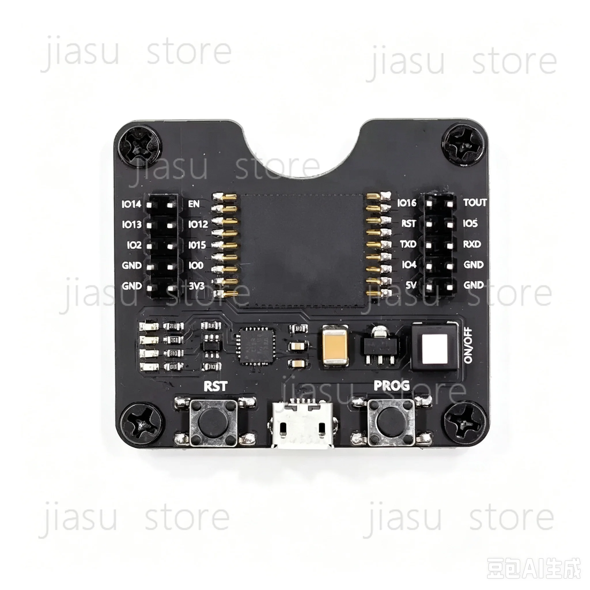 ESP8266 Programmer Test Burn Socket, One-click Download Burner for ESP-WROOM-02/02D/02U Module