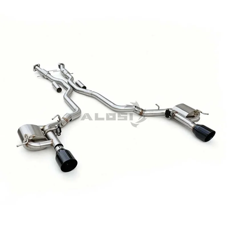 T-304 Stainless Steel Catback Exhaust for Dodge Challenger Hellcat Charger SRT Redeye 6.2T Custom High Flow Racing Performance