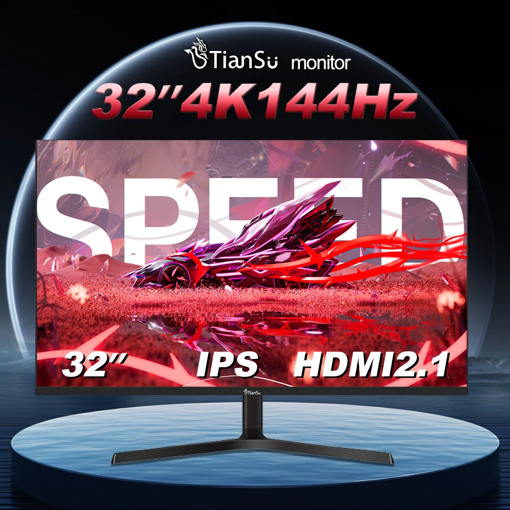 

Tiansu monitor 144 hz 4k 32 inch gaming monitor 32'' 4 k 60hz/144hz/160hz pc gamer computer monitor HDMI2.1 compatible PS5/Xbox