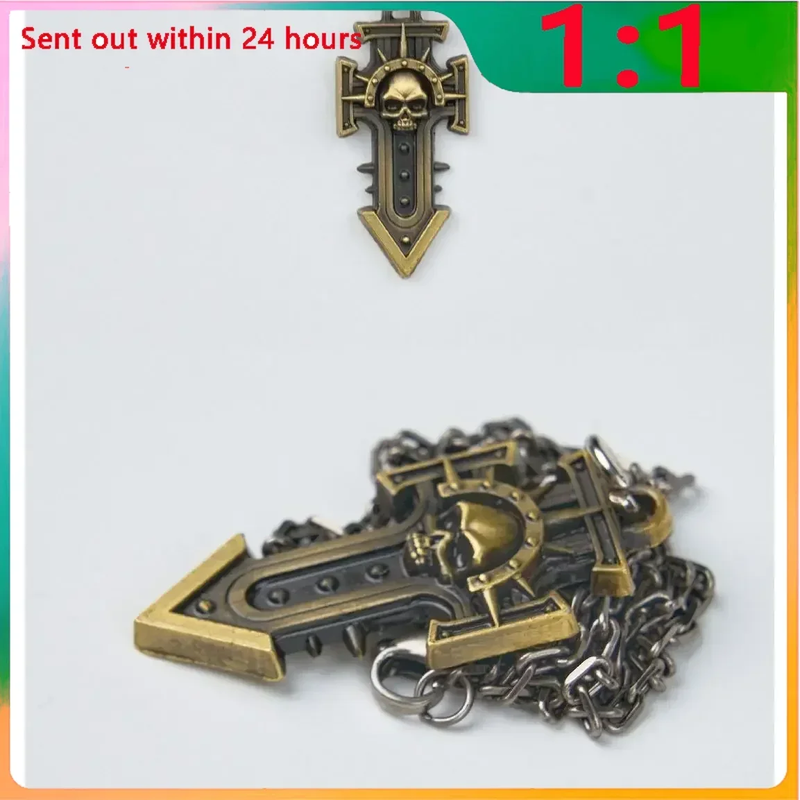 [Starry Casting] Warhammer 40K Perimeter Unyielding Expedition Pendant Keychain Necklace