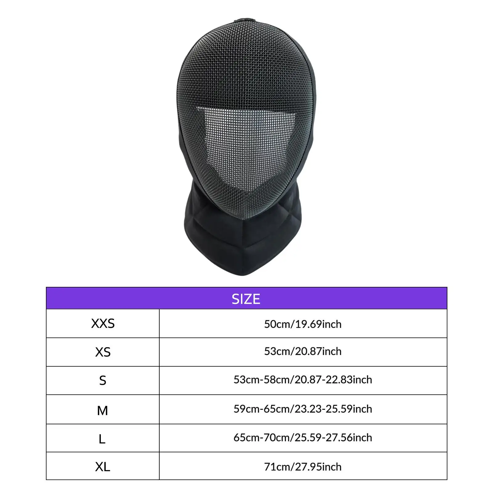 Fencing Mask Fencing Protective Gear for Practice Competition Equipment